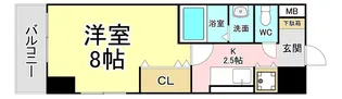福岡県北九州市小倉北区馬借1【マンション】の間取り