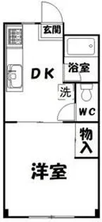 堀内コーポ【3階】の間取り