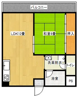 蔵元ビル【3階】の間取り