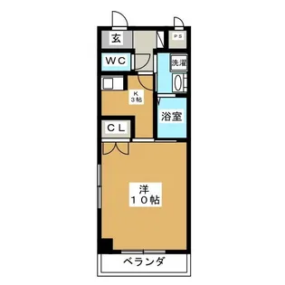 バンブー新栄【4階】の間取り
