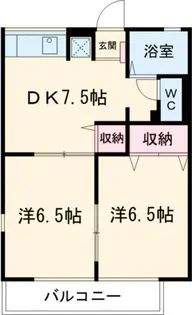 Doセキネ【1階】の間取り