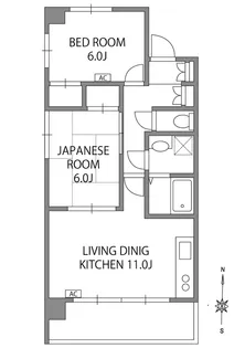 アルカディア【5階】の間取り