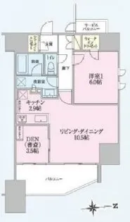 トラープランド翠命館【2階】の間取り