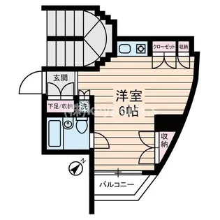東京都板橋区加賀1【マンション】の間取り