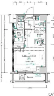 アンベリール王子II【3階】の間取り