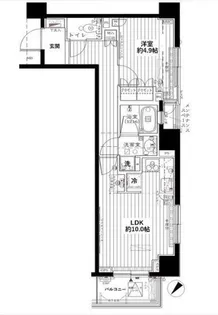 グランスイート代々木【5階】の間取り
