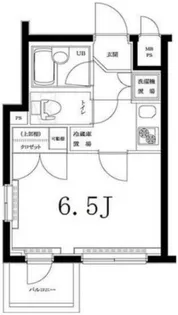 東京都文京区本駒込5【マンション】の間取り