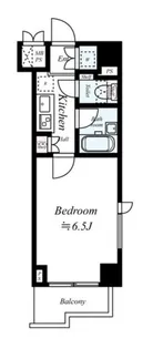 ルーブル中野沼袋【8階】の間取り