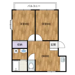 エルヴィーナ宮津台A棟【1階】の間取り