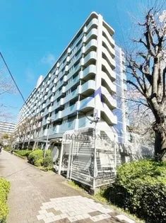 越中島三丁目ハイツ1号棟【13階】の外観