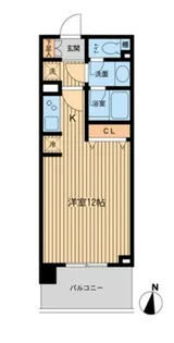 ドゥーエ横濱台町【3階】の間取り