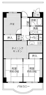 東京都港区海岸3【マンション】の間取り