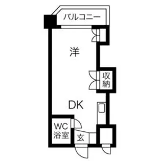 ホワイトヒルハウス【3階】の間取り