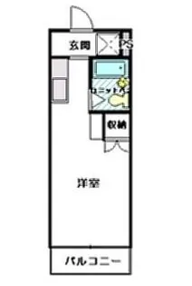 磐田グレイス第一マンション【4階】の間取り