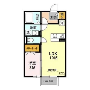 グランメール・M【2階】の間取り