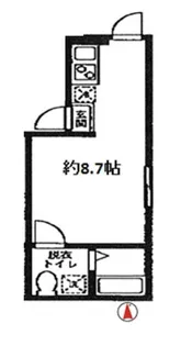 チャーリーズハウス根岸公園【1階】の間取り