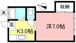 Kハウス【2階】の間取り