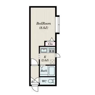 北海道札幌市豊平区旭町3【アパート】の間取り