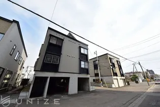 北海道札幌市豊平区旭町3【アパート】の外観