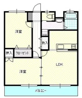 辻本ビル【2階】の間取り
