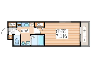 クレール南町【1階】の間取り