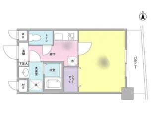 ロハス旗の台【1階】の間取り