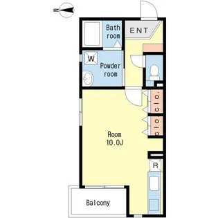 A’XchateareII【3階】の間取り