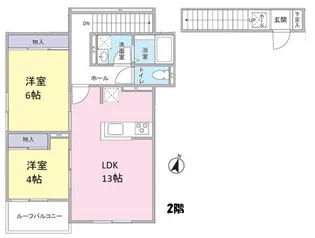 (仮称)蓮田AP【2階】の間取り
