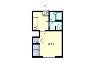 インペリアルパレス【1階】の間取り