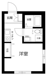 ダイヤモンドヒルズ横浜井土ヶ谷B号棟【1階】の間取り