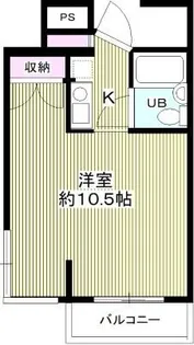 メゾン市川【3階】の間取り