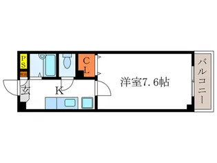 グレイシィ桂【4階】の間取り