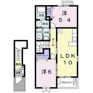サクラハイツ【2階】の間取り