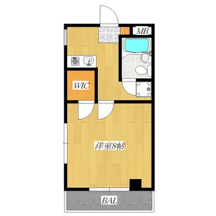 パ・ド・トロア【3階】の間取り