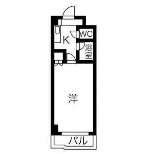ハウザー高畑【2階】の間取り