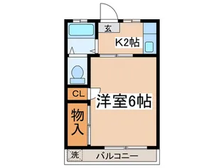 ビバーチェ カノン【1階】の間取り