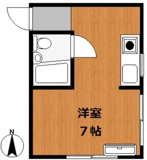 サンハウス【3階】の間取り