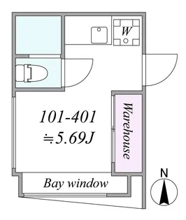 trias629【2階】の間取り