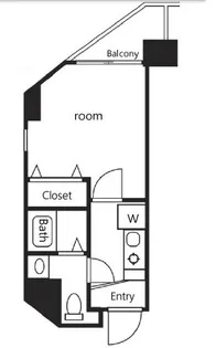 ペレール大井町【8階】の間取り