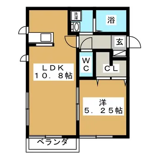 サニーコート桜木【2階】の間取り