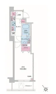 レジディア荻窪III【7階】の間取り