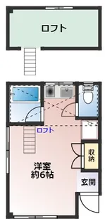 ステイ白梅【1階】の間取り