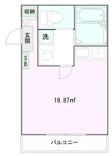 プライム松江【2階】の間取り