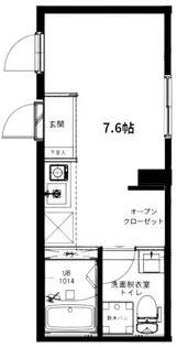 ザ・ジェミニス池袋【2階】の間取り