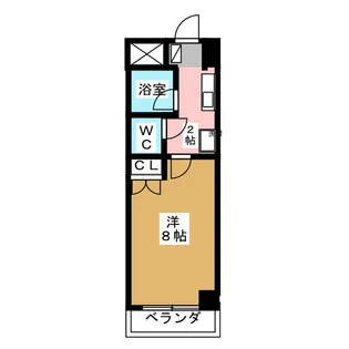 PRIME KANAYAMA【6階】の間取り