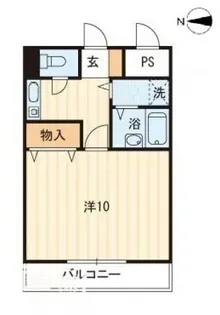 リマーク上之町【6階】の間取り