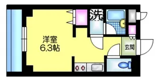 メゾンアミュレット【5階】の間取り