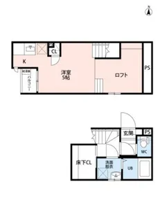 CB大宮カルム【2階】の間取り