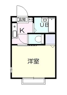 ハイムマローネI【1階】の間取り