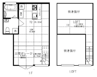 モートエベント湘南逗子【1階】の間取り